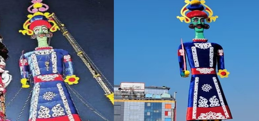 हरियाणा के इस जिले में बना रावण का सबसे बड़ा पुतला, 18 लाख के पार हुआ खर्च, जानें इसकी खासियत