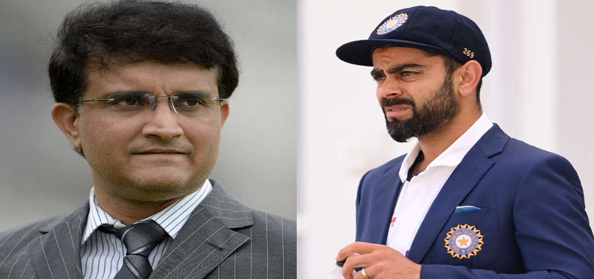 'मैंने विराट को कप्तानी से नहीं हटाया', टेस्ट कप्तान के रूप में कोहली के इस्तीफे पर बोले सौरव गांगुली