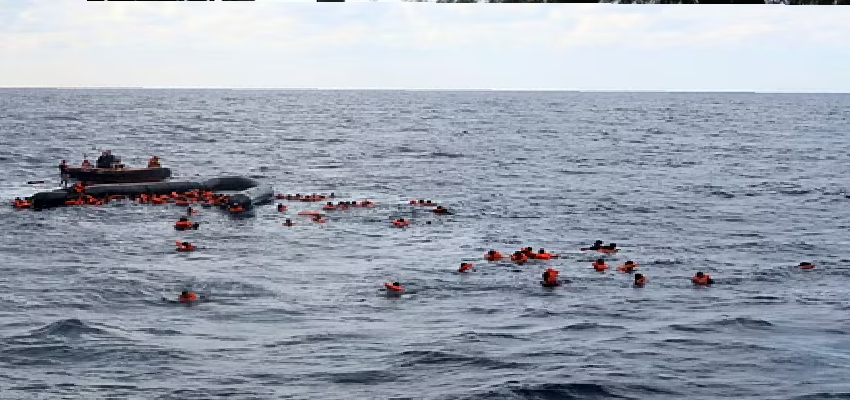 लीबिया के समुद्र तट पर एक बड़ा हादसा,  नाव डूबने से 61 लोगों की मौत