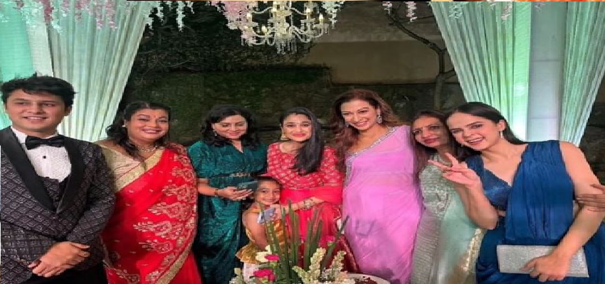 जेठालाल के असली बेटे की शादी में पहुंची दयाबेन, पिंक सूट में बिखेरा अपना ग्लैमरस लुक