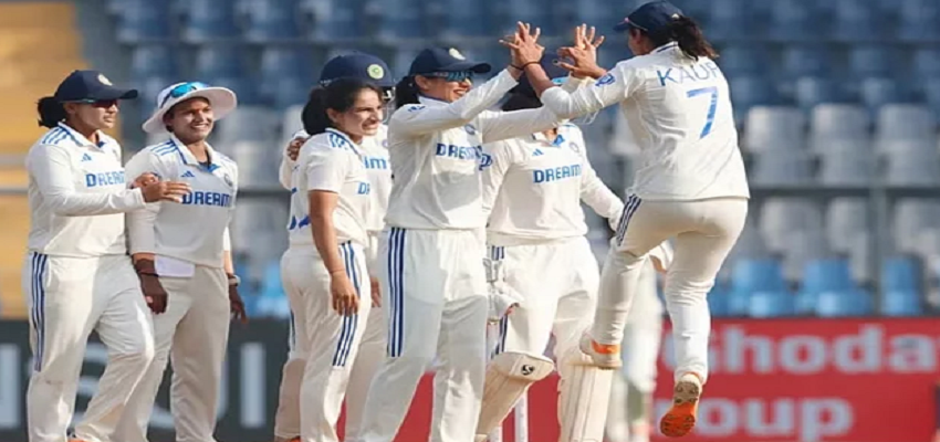 INDW vs AUSW: भारतीय महिला टीम ने रचा इतिहास, ऑस्ट्रेलिया को पहली बार टेस्ट में हराया