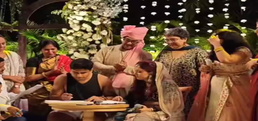 Ira Khan Wedding: शॉर्ट्स-बनियान पहन बारात लेकर पहुंचे दुल्हे राजा, आयरा की हुई अनोखी शादी