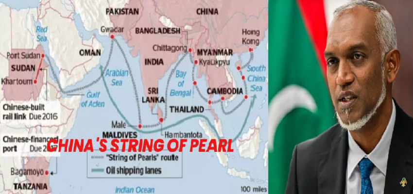 India-Maldives Row: भारत के पड़ोसियों पर डोरे डाल रहा ड्रैगन, जानें क्या है स्ट्रिंग ऑफ पर्ल रणनीति