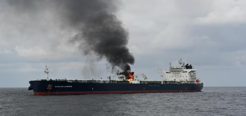 हूती विद्रोहियों ने एक और व्यापारिक जहाज पर दागी मिसाइल, सीप पर मौजूद है 22 भारतीय