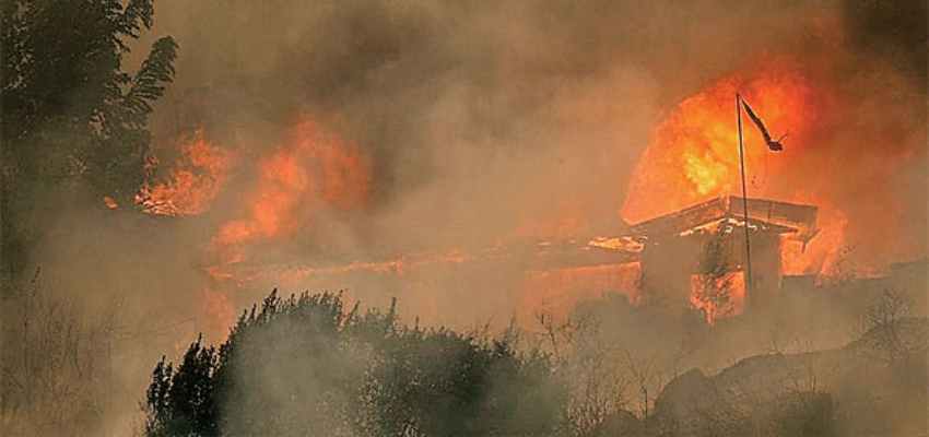 Chile Forest Fire: चिली की जंगलों लगी भीषण आग, अब तक 112 लोगों की मौत, 1,600 लोग बेघर