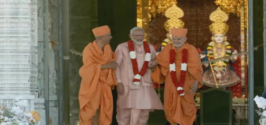 Abu Dhabi Temple: PM मोदी ने अबू धाबी के पहले हिंदू मंदिर का किया उद्घाटन, विशेष पूजा में लिया भाग