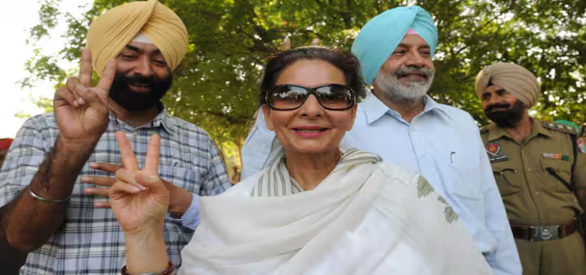 पंजाब में कांग्रेस को बड़ा झटका, कैप्टन अमरिंदर सिंह की पत्नी परनीत कौर ने थामा BJP का दामन