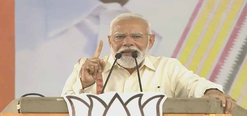 PM Modi in Tamil Nadu: वेल्लोर में पीएम मोदी ने की चुनावी हुंकार, कहा- 'विकसित तमिलनाडु' और 'विकसित भारत' बनाना होगा