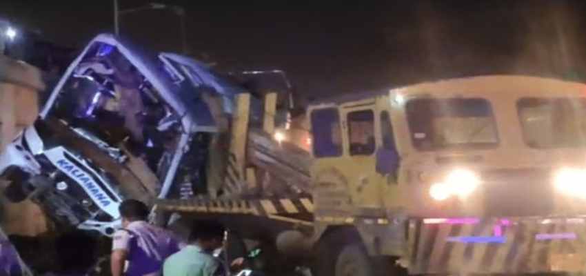 Cuttack Road Accident:  फ्लाईओवर से नीचे गिरी बस, 5 लोगों की मौत; 38 लोग घायल