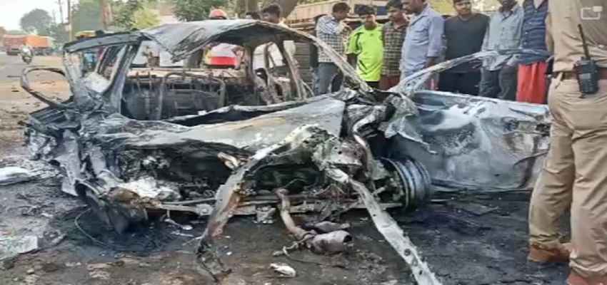Accident: उत्तर प्रदेश में हुआ बड़ा सड़क हादसा, दो की मौत, 3 लोगों की हालत नाजुक