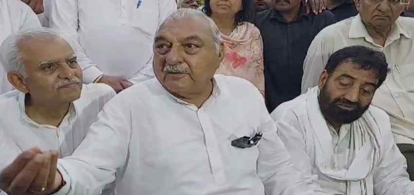 Haryana News: जजपा अपने 10 विधायकों को चंडीगढ़ लेकर पहुंचे, वे अपने 30 विधायक लेकर पहुंच जाएंगे- हुड्डा