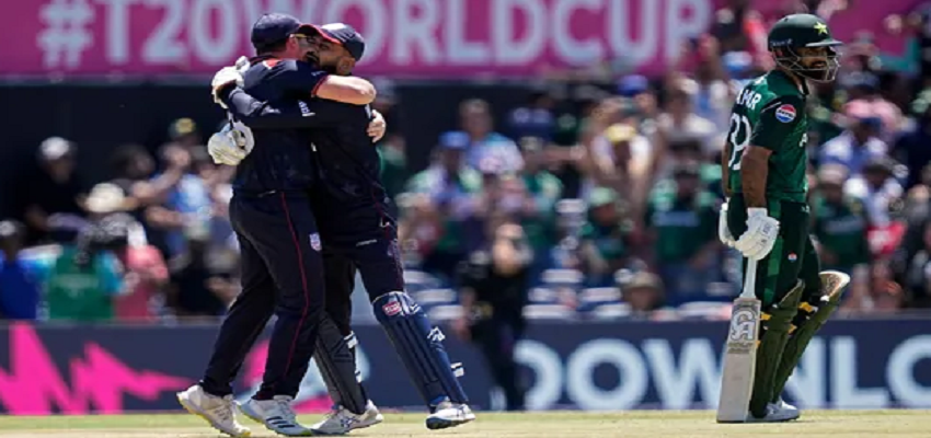 T20 World Cup में हुआ सबसे बड़ा उलटफेर, अमेरिका ने पाकिस्तान को सिखाई क्रिकेट के बेसिक्स