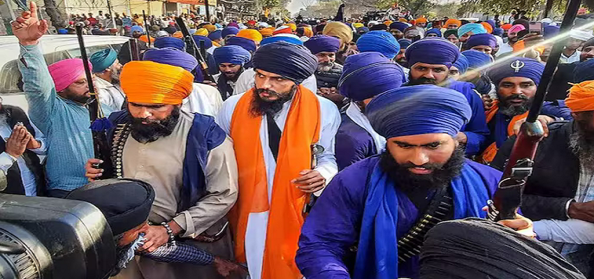 पैरोल पर जेल से बाहर आएगा खालिस्तानी नेता अमृतपाल सिंह, इस दिन लेंगे सांसद पद की शपथ