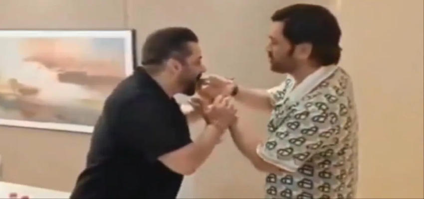 एमएस धोनी के बर्थडे में सलमान खान ने की शिरकत, फिर पत्नी साक्षी ने किया ये काम