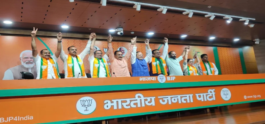 BJP में शामिल हुए राजकुमार आनंद, कुछ दिन पहले AAP छोड़ बसपा के हाथी पर हुए थे सवार