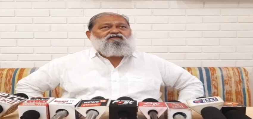 HARYANA NEWS: अनिल विज ने कर दिया बड़ा दावा, ‘बीजेपी हरियाणा में पूरी ताकत के साथ सरकार बनाएगी’