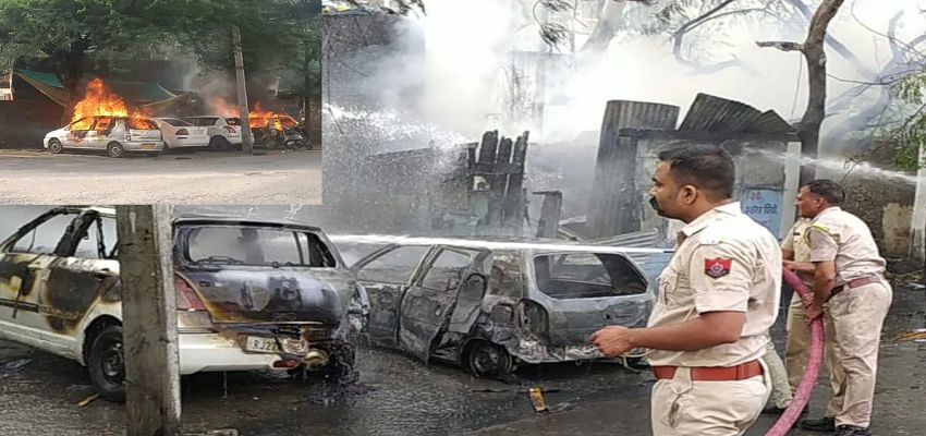 उदयपुर में आखिर ऐसा क्या हुआ जो अचानक भड़की हिंसा? लोगों ने गाड़ियों में लगाई आग, लगानी पड़ी धारा 144