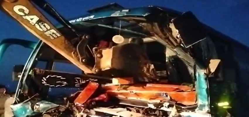 Julana Road Accident:  बस और ट्राले की हु़ई जबरदस्त टक्कर, चालक की मौत, 27 घायल