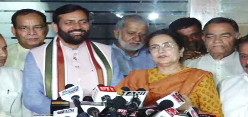 Rajya Sabha Elections 2024: राज्यसभा चुनाव के लिए किरण चौधरी ने भरा नामांकन, कहा- मैं हरियाणा के सभी विषयों को उठाऊंगी