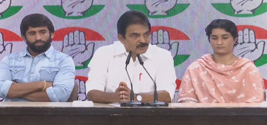 विनेश फोगाट और बजरंग पूनिया कांग्रेस में हुए शामिल, जानें किस सीट से मिल सकता है टिकट