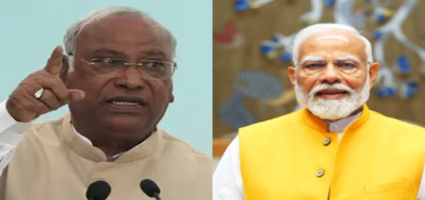 कांग्रेस अध्यक्ष खड़गे ने पीएम मोदी को लिखा पत्र, राहुल के खिलाफ आपत्तिजनक टिप्पणी पर कार्रवाई की मांग