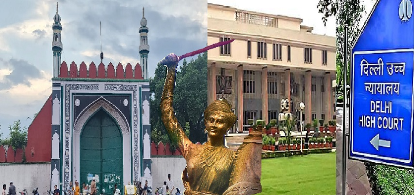 डीडीए की जमीन पर रानी लक्ष्मीबाई की मूर्ति विवाद गहराया, मामले को लेकर हाईकोर्ट की शरण में ईदगाह पक्ष