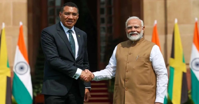 भारत दौरे पर है जमैका के प्रधानमंत्री, PM Modi ने स्वागत करते समय 4 Cs का क्यों किया जिक्र?