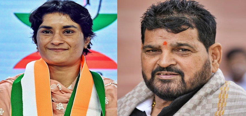 Haryana Election: विनेश फोगाट की जीत पर बृजभूषण सिंह का कटाक्ष, कहा- कांग्रेस का सत्यानाश हो गया