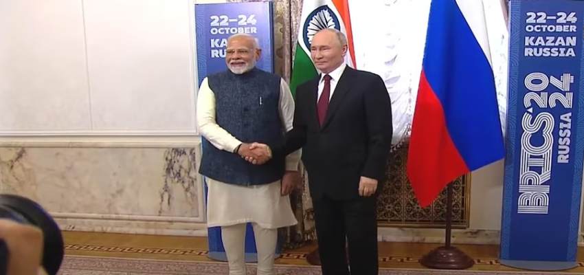 BRICS Summit: पीएम मोदी और पुतिन की हुई मुलाकात, द्विपक्षीय वार्ता में उठा रुस-यूक्रेन मुद्दा
