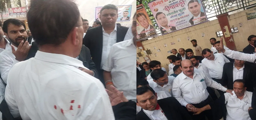 गाजियाबाद कोर्ट में ऐसा क्या हुआ की वकीलों पर चली दे..दनादन पुलिस की लाठियां, जानें मामला