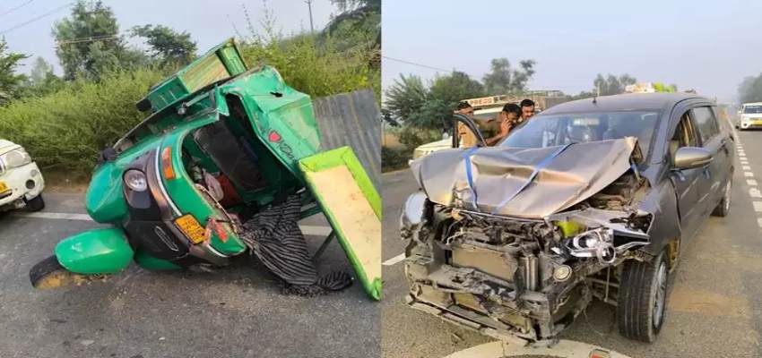 UP News: दिवाली से पहले बदायूं में भीषण सड़क हादसा, छह लोगों की मौत, पांच घायल