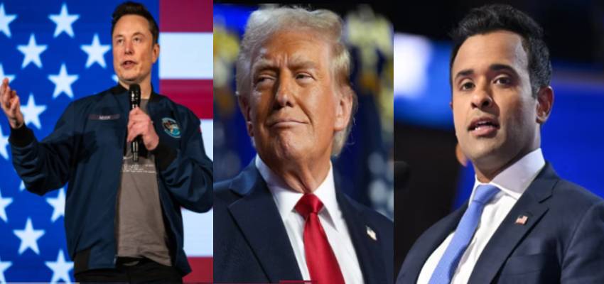 ट्रंप कैबिनेट में शामिल हुए एलन मस्क और भारतवंशी विवेक रामास्वामी, संभालेंगे DOGE का जिम्मा