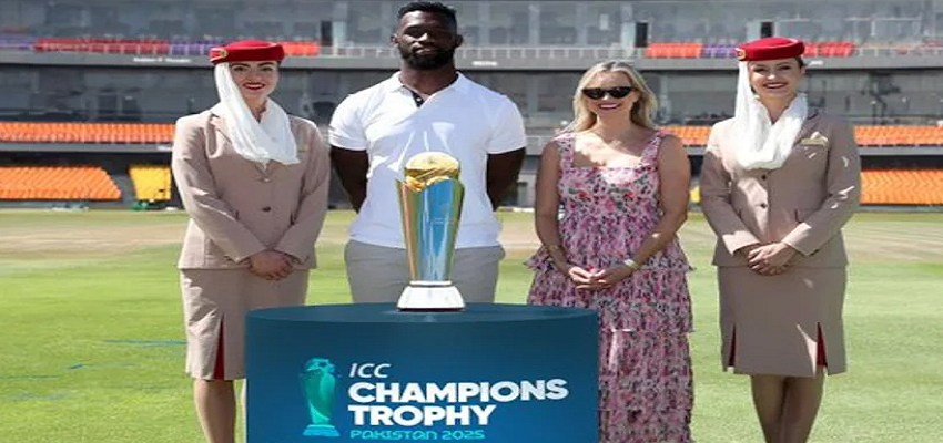 पाकिस्तान पहुंची Champions Trophy, भारत की आपत्ति पर ICC ने ट्रॉफी को POK में ले जाने से किया मना