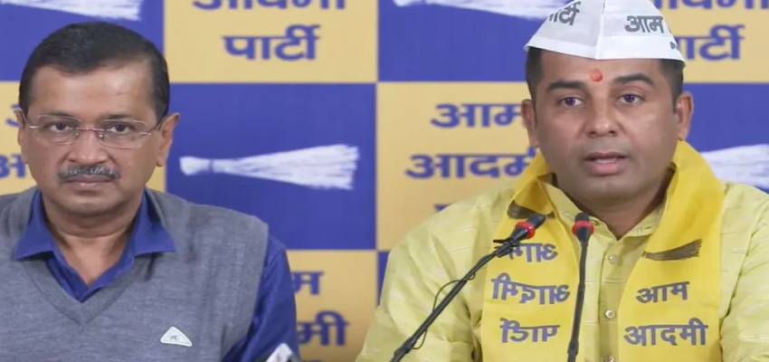 Delhi: विधानसभा चुनाव से पहले BJP को तगड़ा झटका, अरविंद केजरीवाल की पार्टी में शामिल हुए अनिल झा
