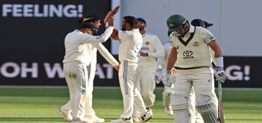 IND vs AUS, 1st  Test: भारतीय तेज गेंदबाजों के आगे कंगारूओं ने टेकें घुटने, 104 रनों पर सिमटी ऑस्ट्रेलिया की पारी