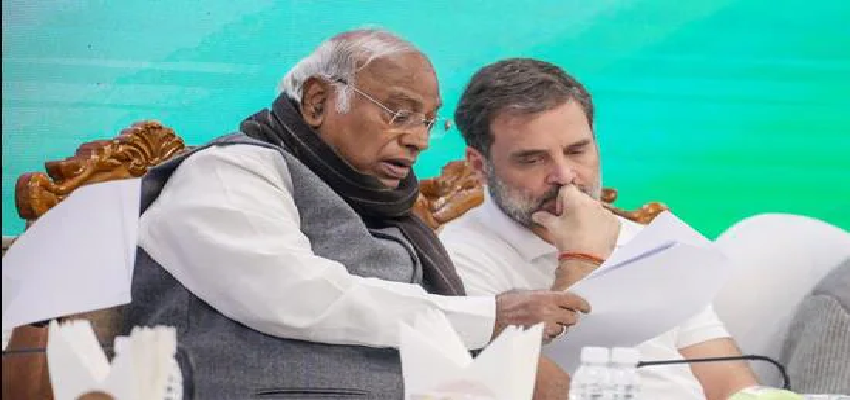 राहुल गांधी ने खड़गे से की कार्रवाई की मांग, CWC की बैठक में महाराष्ट्र-हरियाणा हार पर की अहम बातचीत