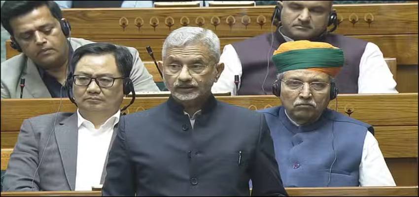 LAC पर शांति बहाली के बाद पहली बार संसद में बोले जयशंकर, सेना को दिया श्रेय