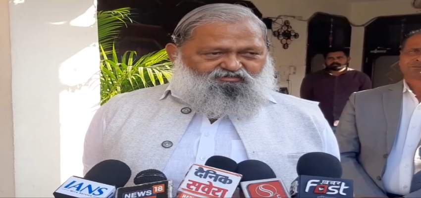 Anil Vij in Ambala: एक बार फिर एक्शन में अनिल विज, ठेकेदारों की लगाई जमकर क्लास