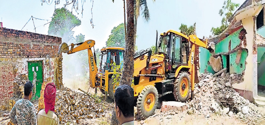 Sambhal: संभल में गरजा सीएम योगी का बुलडोजर, कार्रवाई देख अतिक्रमणकारियों के हाथ-पाव फूले