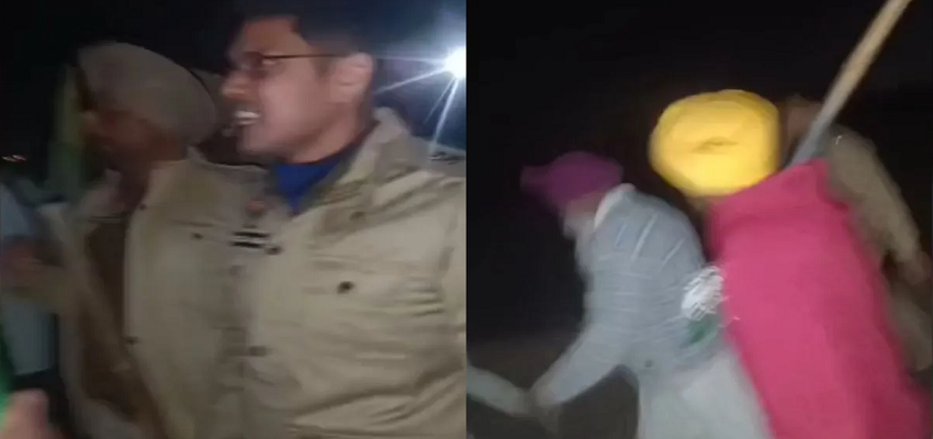 Punjab: मानसा में किसानों और पुलिस के बीच हिंसक झड़प, कई पुलिसकर्मी घायल; SHO के दोनों हाथ टूटे
