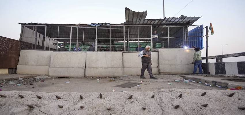 किसानों का आज दिल्ली कूच! सड़क पर कीलें, कंक्रीट की दीवार... शंभू बॉर्डर पर प्रशासन तैयार