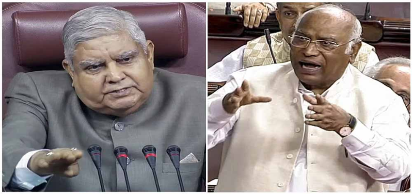 लगातार दूसरे दिन सभापति धनखड़ पर बिफरे खड़गे, बोले- विपक्ष की आवाज का...