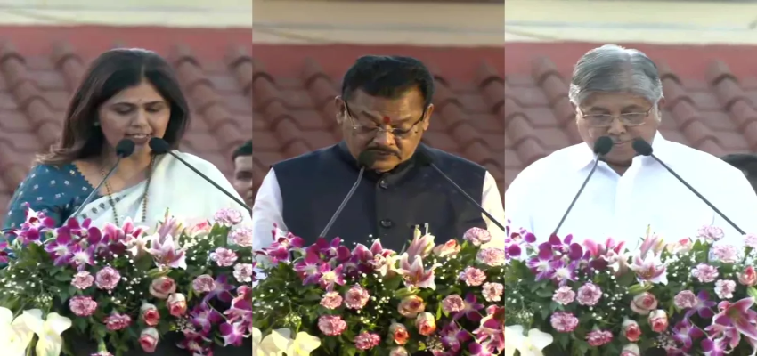 Maharashtra Cabinet: महाराष्ट्र में सीएम फडणवीस की टीम तैयार, पंकजा मुंडे भी बनीं कैबिनेट मंत्री
