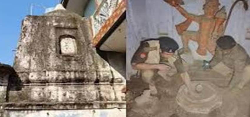 संभल: 46 साल से बंद पड़े मंदिर के कुएं से निकली मूर्तियां, कपाट खुलते ही उमड़ी श्रद्धालुओं की भीड़