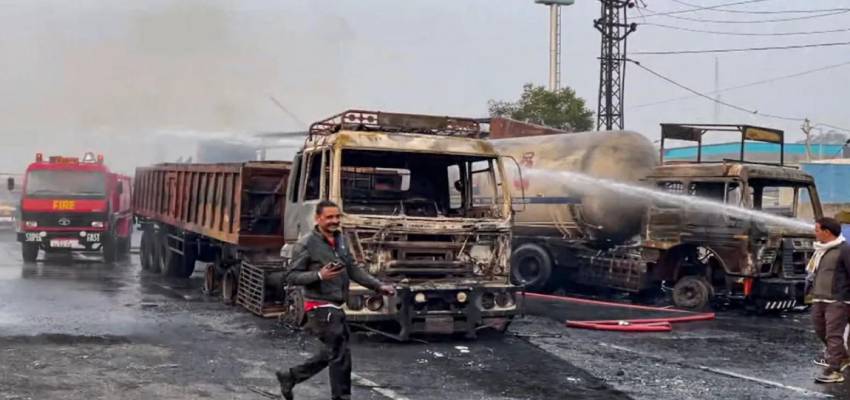 Jaipur-Ajmer Highway Fire Accident: हादसे में मरने वालों का आंकड़ा पहुंचा 14, जांच के लिए किया कमेटी का गठन