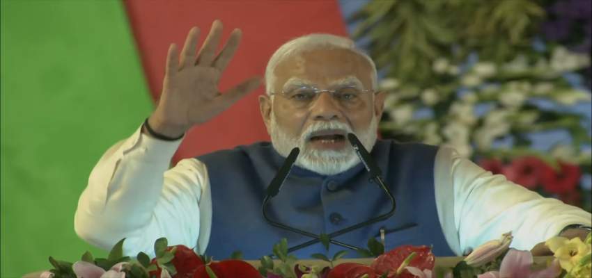 मध्य प्रदेश में कांग्रेस पर बरसे पीएम मोदी, कहा- अतीत में कांग्रेस सरकारें घोषणाएं करने में माहिर थीं