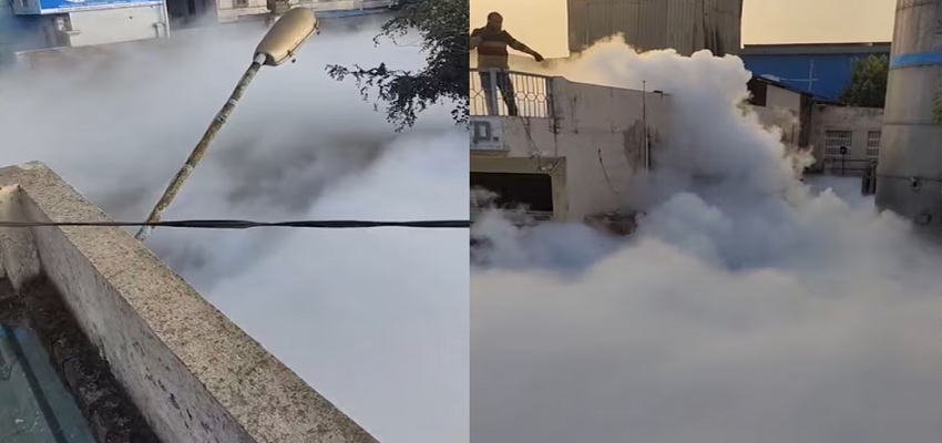 जयपुर के गैस फिलिंग प्लांट में रिसाव से मचा हड़कंप, सिविल डिफेंस और पुलिस ने संभाला मोर्चा