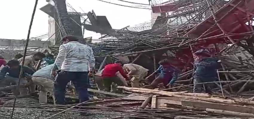 Kannauj Incident: कन्नौज रेलवे स्टेशन पर निर्माणाधीन लिंटर गिरा, मलबे में दबे कई मजदूर