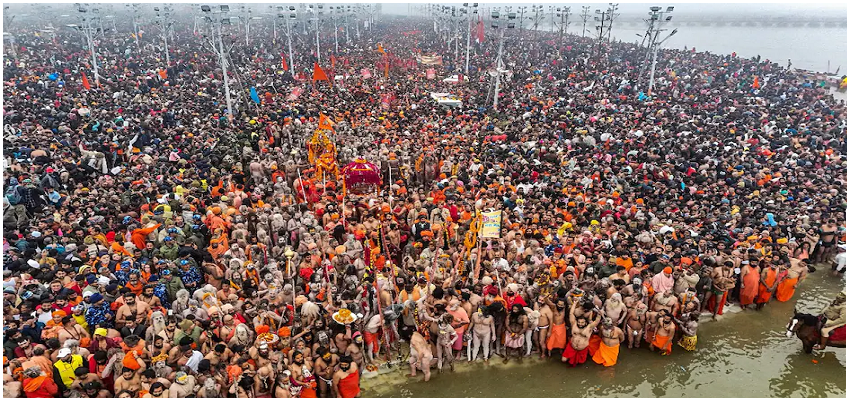 Mahakumbh: पहले अमृत स्नान में श्रद्धालुओं का भारी जमावड़ा, 3.50 करोड़ से अधिक भक्तों ने संगम में डुबकी लगाई