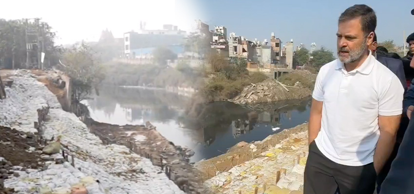 'ये है केजरीवाल जी की ‘चमकती’ दिल्ली-पेरिस वाली दिल्ली’ राहुल गांधी ने केजरीवाल पर कसा तंज